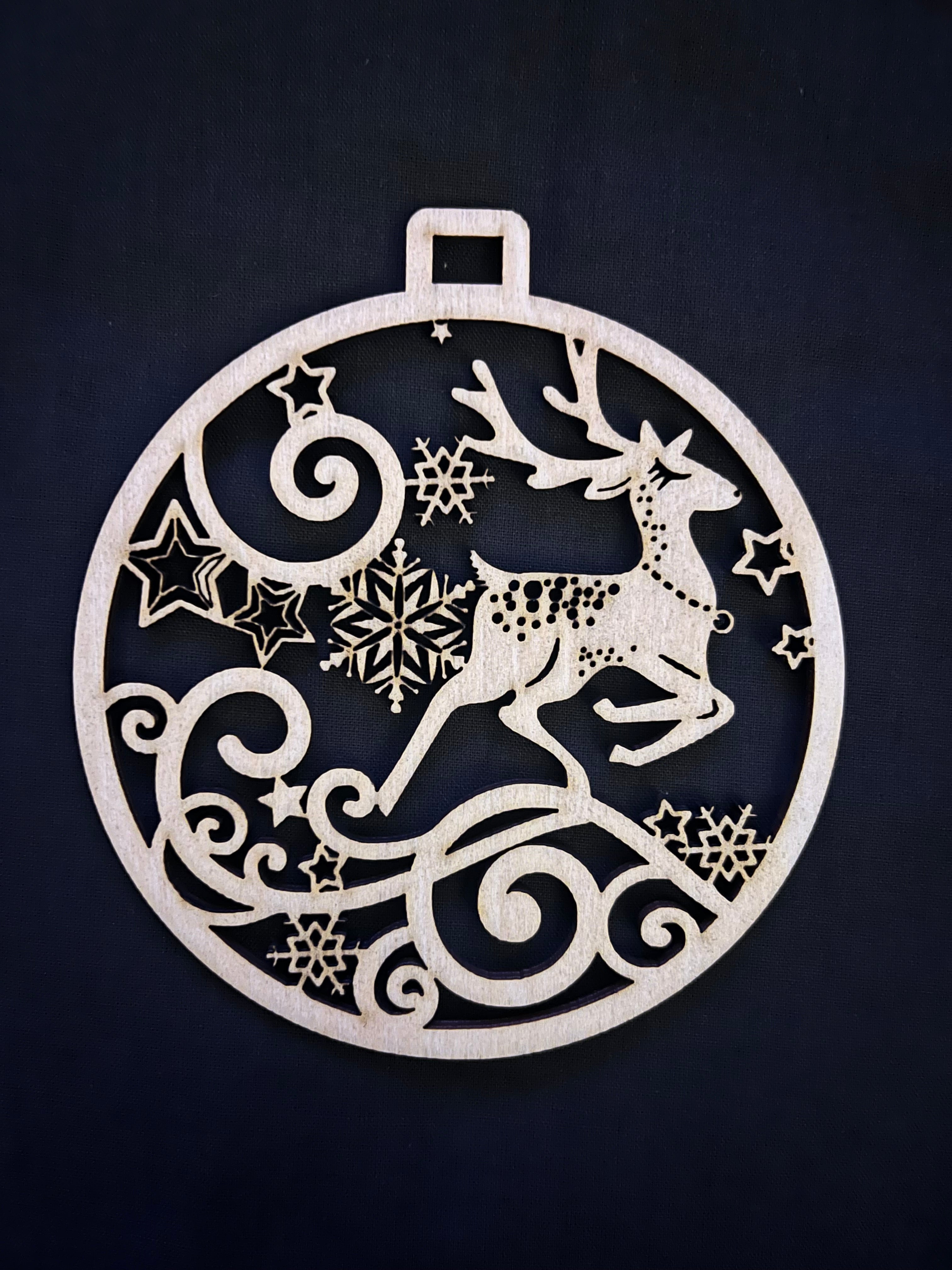 Christmas decorations - 6 pack