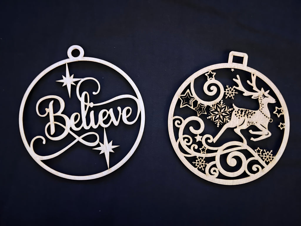 Christmas decorations - 6 pack