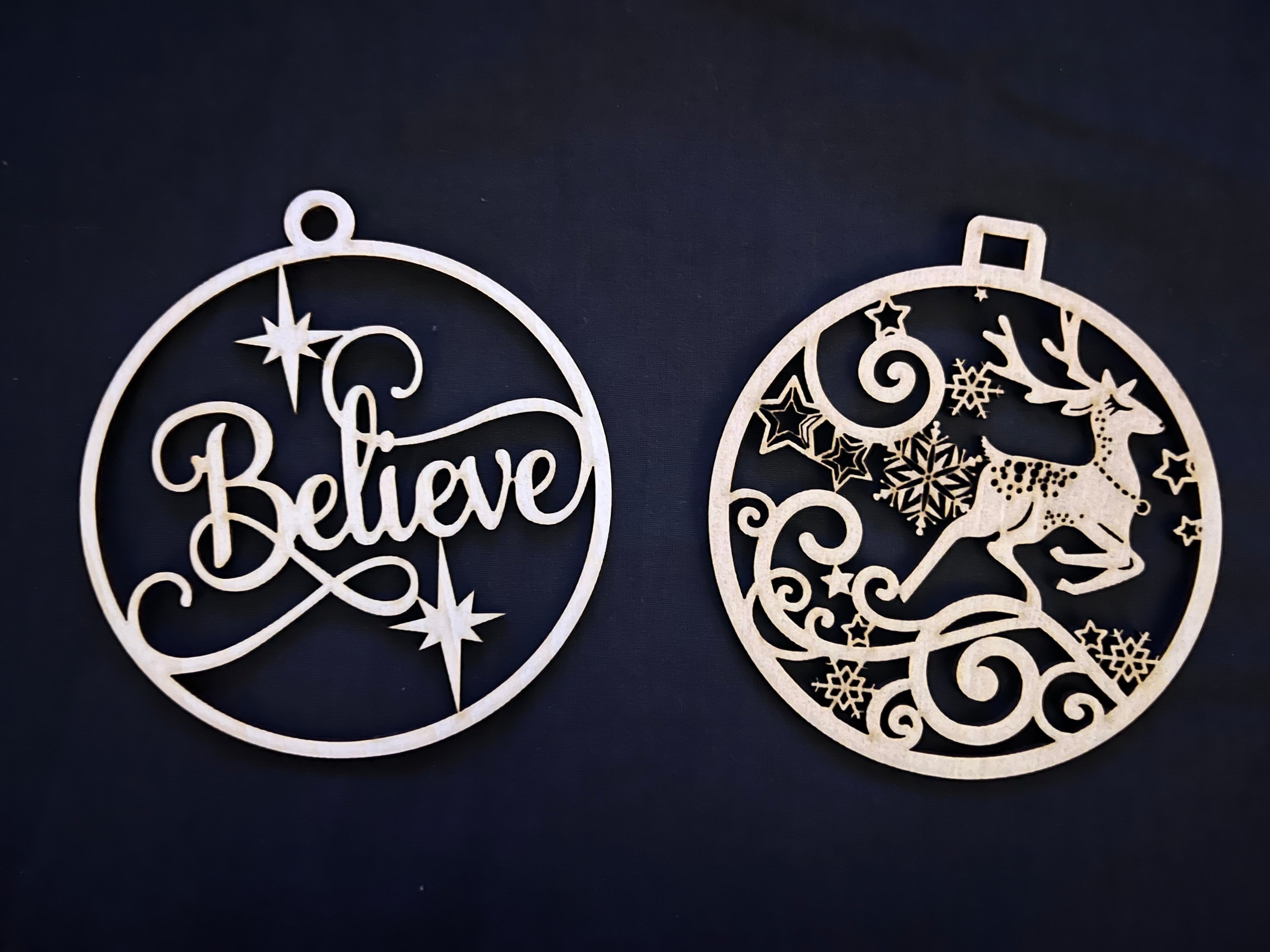 Christmas decorations - 6 pack